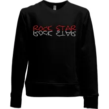 Детский свитшот без начеса ROCK STAR
