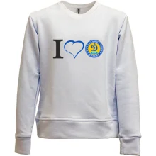 Дитячий світшот без начосу I love Dynamo