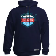 Худі без начосу Shark king of the oceans