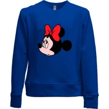 Дитячий світшот без начосу сумна Minnie