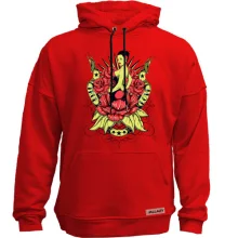 Худі без начосу Дівчина в трояндах