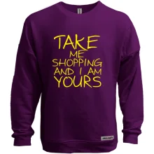 Світшот без начосу Take me shopping