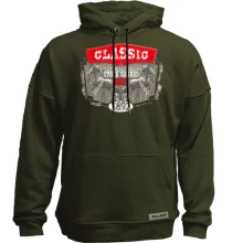 Худи без начеса Stone Washed 1892 Classic