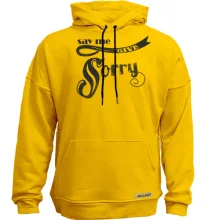 Худи без начеса say me give sorry
