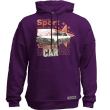 Худи без начеса sport muscle car