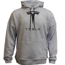 Худи без начеса tesla