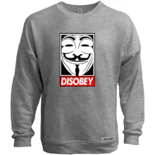 Світшот без начосу Disobey ananymus