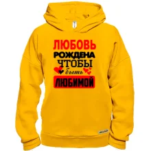 Худи BASE с надписью 