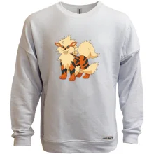 Світшот без начосу з покемоном Арканайн (Arcanine)