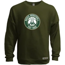 Світшот без начосу Мілуокі Бакс (Milwaukee Bucks)