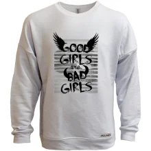 Світшот без начосу Good girls are bad girls