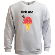 Світшот без начосу Lick me