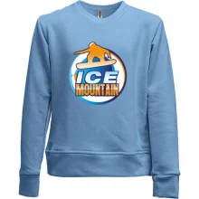 Детский свитшот без начеса Ice mountain