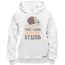Худи BASE с надписью 