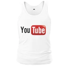 Майка с логотипом YouTube