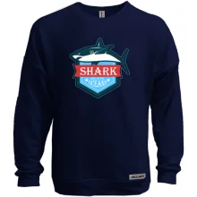Світшот без начосу Shark king of the oceans