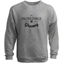 Свитшот без начеса INCREDIBLE GRANNY