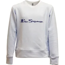 Детский свитшот без начеса Ben Sherman белая