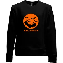 Детский свитшот без начеса Halloween Bats