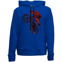 Дитяче худі без начосу з BMX велосипедистом