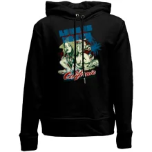 Детское худи без начеса Love is beach California