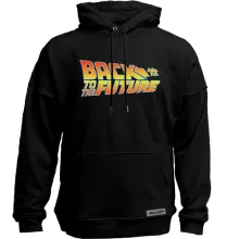 Худі без начосу з написом "Back to future"