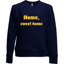 Детский свитшот без начеса Home, sweet home