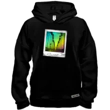 Худи BASE Polaroid Summer Time с пальмами