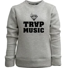 Детский свитшот без начеса TRAP MUSIK