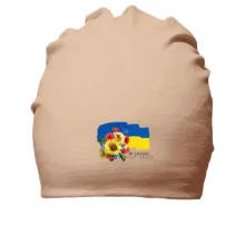 Хлопковая шапка "Украинская флора"