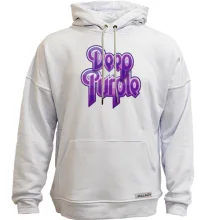 Худи без начеса Deep Purple (фиолетовый логотип)