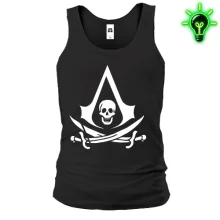 Майка с лого Assassin’s Creed 4