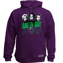 Худи без начеса Green day Uno! Dos! Tré!