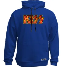Худи без начеса KISS (fire logo)