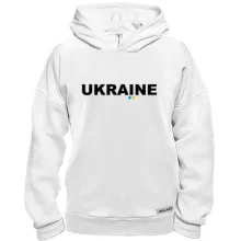 Худи BASE Ukraine с двумя сине-жёлтыми точками