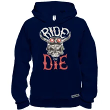 Худи BASE Ride or Die с черепом