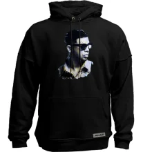 Худи без начеса с Drake в очках
