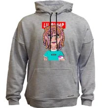 Худи без начеса с Lil Pump (иллюстрация)