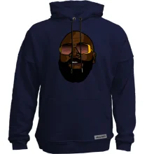 Худи без начеса с улыбающимся Rick Ross