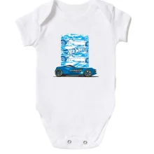 Детское боди с машинкой Hot Wheels