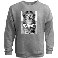 Світшот без начосу Rawr кіт