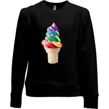 Детский свитшот без начеса Gourmet ice-cream