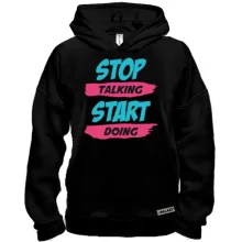 Худи BASE Stop talking - Start doing