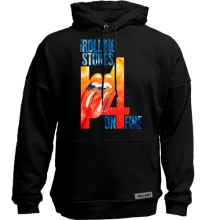 Худи без начеса Rolling Stones 14 Fire