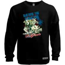 Світшот без начосу Love is beach California