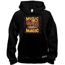 Худі BASE Music is the Strongest from of Magic