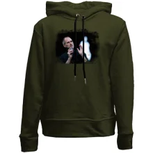 Детское худи без начеса со Стивом Джобсом на презентации