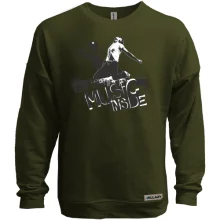 Свитшот без начеса music inside