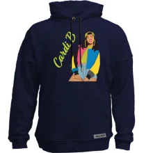 Худи без начеса с Cardi B (арт)