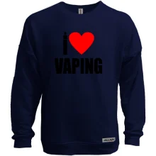 Свитшот без начеса I love Vaping